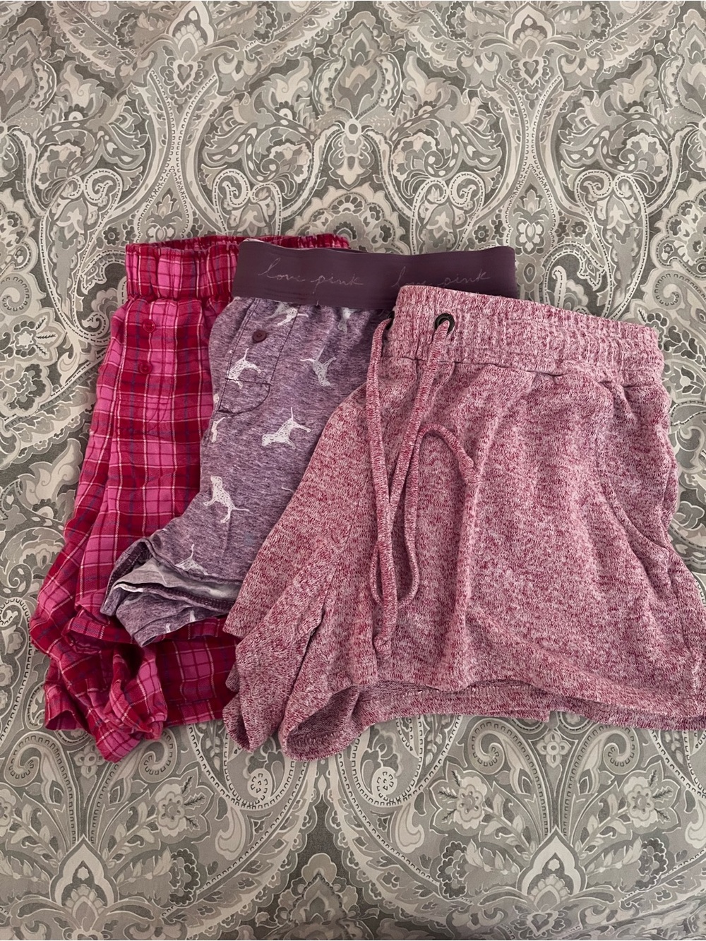 3 pairs of shorts